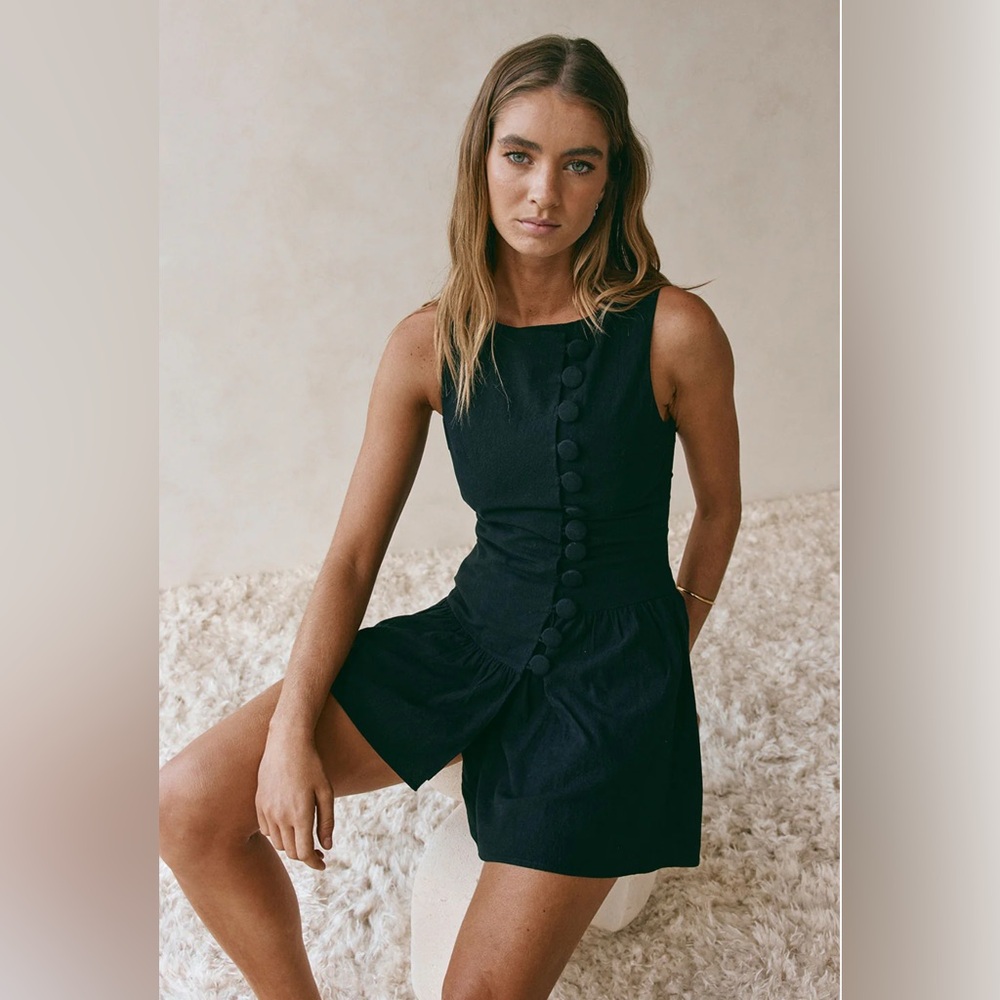 SABO Alfresco Dress Black XS SOLD OUT BNWT